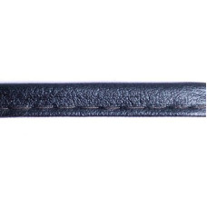 Шнур отделочный из искусственной кожи арт.ТВ-ИК шир. 8мм цв.т.серебро уп.45м