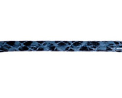Шнур отделочный ' питон ' арт.ТВ-ИК-ПИТ шир. 4мм цв.315 т.голубой уп.45.7м