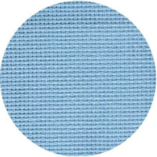 Канва крупная №854 (960) (10смх44кл) шир.150 см цв.182 голубая уп.10м