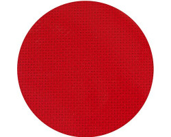 Канва крупная №854 (960) (10смх44кл) шир.150 см цв.красный уп.10м
