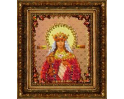 Набор для вышивания бисером 'КАРТИНЫ БИСЕРОМ' арт.Р-023 Святая Великомученица Варвара 10х12см
