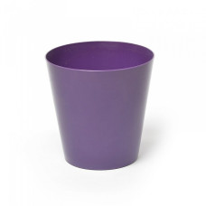 Горшок Vulcano, пластик арт.ZA.0663-005 15xH15см цв.фиолетовый