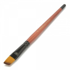 Кисть Pennello синтетика скошенная №18 короткая ручка