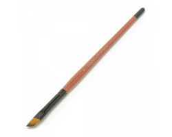 Кисть Pennello синтетика скошенная №8 короткая ручка
