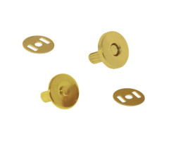 Кнопка магнитная ТВ-МАВ001 (0326-1001) 10мм цв.золото упак.400шт