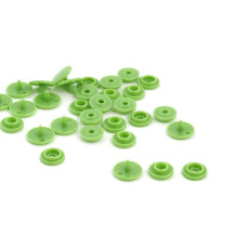 Кнопка пластиковая 10мм арт.JB.B14 цв. зеленый