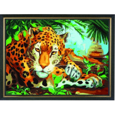 Набор 'Колор Кит' картина по номерам арт.КК.AM024 Хранитель джунглей 30х40