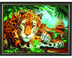 Набор 'Колор Кит' картина по номерам арт.КК.AM024 Хранитель джунглей 30х40