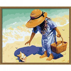 Набор 'Колор Кит' картина по номерам арт.КК.CG037 На морском берегу 40х50