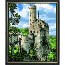 Набор 'Колор Кит' картина по номерам арт.КК.CG420 Рыцарский замок 40х50