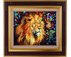 Набор 'Колор Кит' картина по номерам арт.КК.CG421 Благородный лев 40х50