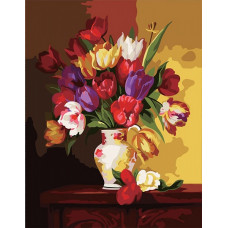 Набор 'Колор Кит' картина по номерам арт.КК.CG526 Тюльпанов цвет 40х50