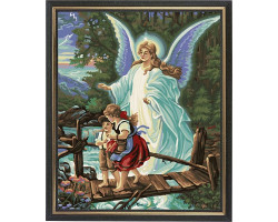 Набор 'Колор Кит' картина по номерам арт.КК.CG598 Ангел-хранитель 40х50