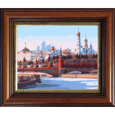 Набор 'Колор Кит' картина по номерам арт.КК.CG648 Панорама Москвы 40х50