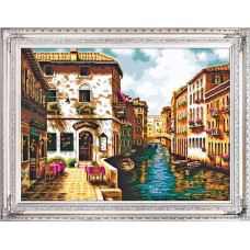 Набор 'Колор Кит' мозаичная картина арт.КК.MO016 Канал в Венеции 69х51