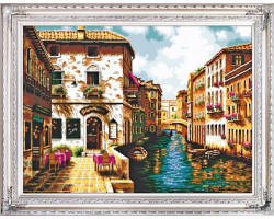 Набор 'Колор Кит' мозаичная картина арт.КК.MO016 Канал в Венеции 69х51
