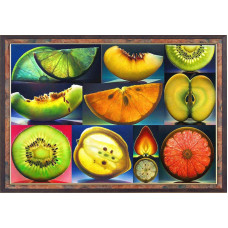 Набор 'Колор Кит' мозаичная картина арт.КК.MO026 Алмазные фрукты 40х50