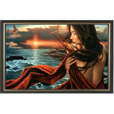 Набор 'Колор Кит' мозаичная картина арт.КК.MO038 Морской бриз 40х60