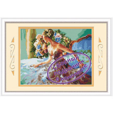 Набор 'Колор Кит' мозаичная картина с подрамником арт.КК.MO025 Цветы для нее 40х50