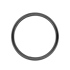 Кольцо металлическое арт.TSW 35мм (Тпр-3мм) цв.черный никель фас.100шт