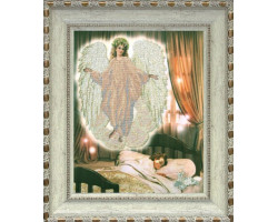 Набор для вышивания бисером 'КРАСА И ТВОРЧЕСТВО' арт.71211 'Ангел сна 1' 37,4х47 см