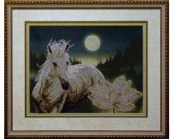 Рисунок на ткани бисером 'КРАСА И ТВОРЧЕСТВО' арт.10709 'Лунная соната' 29х37,3 см