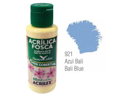 Краска акриловая матовая арт.БФ.ACRILEX.3560.0921 60мл. цв.голубой Бали
