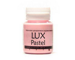 Акриловая краска LuxPastel арт.LX.A19V80 Розовый пастельный 80мл