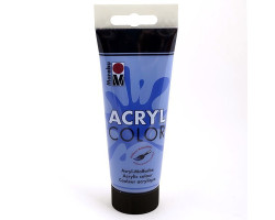 Краска акриловая Marabu-AcrylColorарт.120150053 цв.053 синий, 100 мл