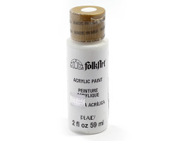 PLD-00480 Акрил.краска FolkArt, титан белый., 59 мл