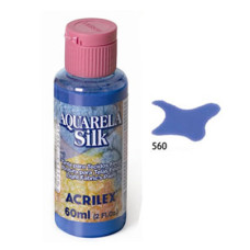 Акриловая краска по шелку арт.БФ.ACRILEX.04560.0560 60мл цв.карибский синий