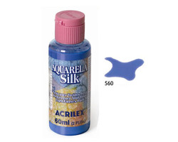 Акриловая краска по шелку арт.БФ.ACRILEX.04560.0560 60мл цв.карибский синий