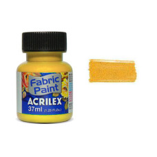 Краска для ткани акрил матовая арт.БФ.ACRILEX.04140.0536 37мл цв.желтый кадмий