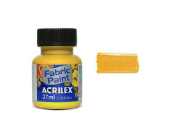 Краска для ткани акрил матовая арт.БФ.ACRILEX.04140.0536 37мл цв.желтый кадмий