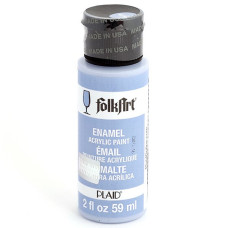 PLD-04024 Эмалевая акрил.краска FolkArt Enamels голубая гортензия, 59 мл