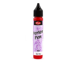 Краска д/создания жемчужин Viva-Perlen Pen арт.116240001, цв. 400 красный, 25 мл