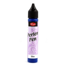 Краска д/создания жемчужин Viva-Perlen Pen арт.116260001, цв. 600 синий, 25 мл