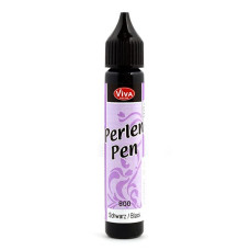 Краска д/создания жемчужин Viva-Perlen Pen арт.116280001, цв. 800 черный, 25 мл