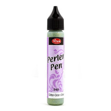 Краска д/создания жемчужин Viva-Perlen Pen арт.116294801, цв. 948 блестки зеленый, 25 мл