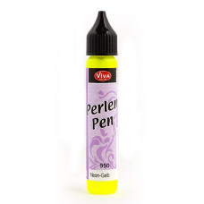 Краска д/создания жемчужин Viva-Perlen Pen арт.116295001, цв. 950 неон желтый, 25 мл