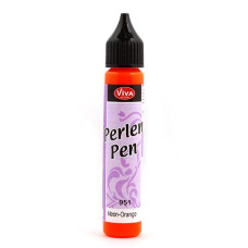 Краска д/создания жемчужин Viva-Perlen Pen арт.116295101, цв. 951 неон оранжевый, 25 мл