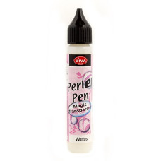 Краска д/создания жемчужин Viva-Perlen Pen Magic арт.116210001, цв. 100 прозр белый, 25 мл