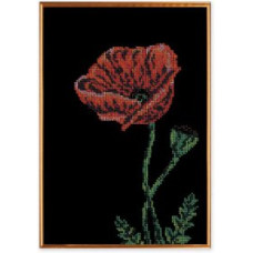 Набор для вышивания бисером КРОШЕ арт. В-138 Н-р 'Аленький цветочек' 25х30 см