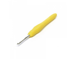Крючок алюминиевый с резиновой ручкой арт. RNK-2.5 D=2,5мм L=13.5 см А