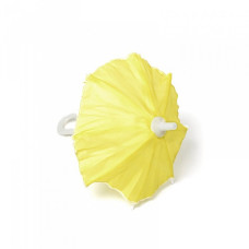 Зонт маленький арт.КЛ.22945 16см пластмассовый желтый