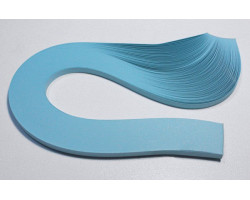 Бумага для квиллинга 01-02, голубой, пастельный, ширина 5 мм арт.3303205300