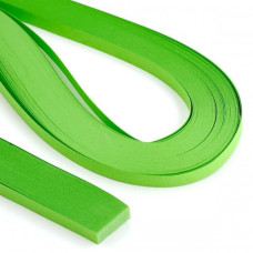 Набор бумаги арт. PK-3 для квиллинга 100 шт однотон, 3 мм цв.5 зеленый