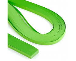 Набор бумаги арт. PK-3 для квиллинга 100 шт однотон, 3 мм цв.5 зеленый