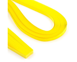 Набор бумаги арт. PK-6 для квиллинга 100 шт однотонная, 6 мм цв.3 ярко-желтый