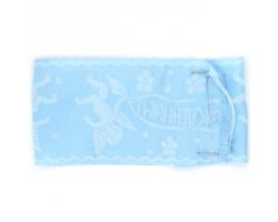 Лента атлас. для новорожденных арт.с2882г17 (с-3452) шир.60мм цв.13 голубой